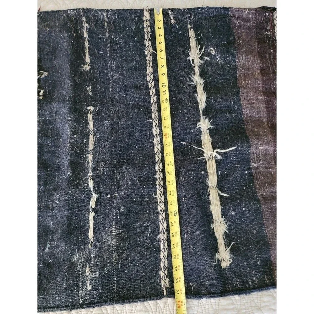 Antique Hand Knotted Wool Khorjin Double Saddlebag Tribal Rug 56x31.5